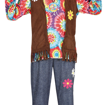 Costume Hippie Ragazzo Fiori