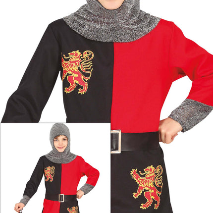 Costume da cavaliere ragazzo Medioevo