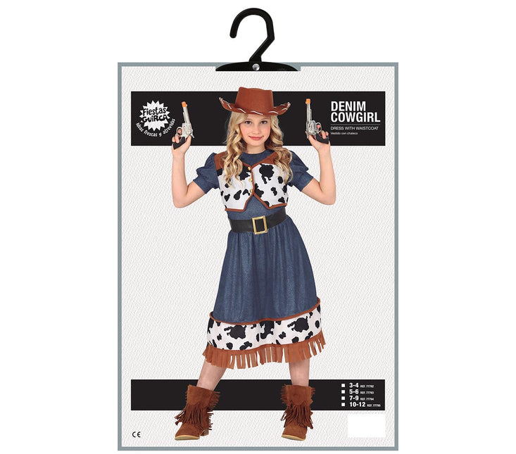 Abito da cowgirl ragazza