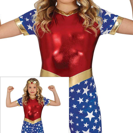 Costume da Super Donna Ragazza