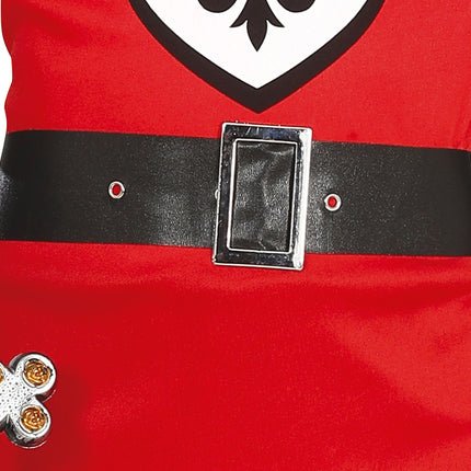 Costume da cavaliere bambino rosso