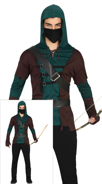Costume da arciere ragazzo 14/16 anni