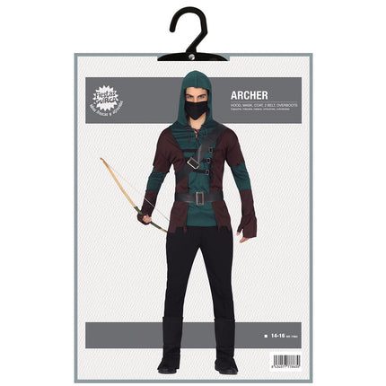 Costume da arciere ragazzo 14/16 anni