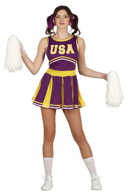 Costume da ragazza cheerleader 14/16 anni