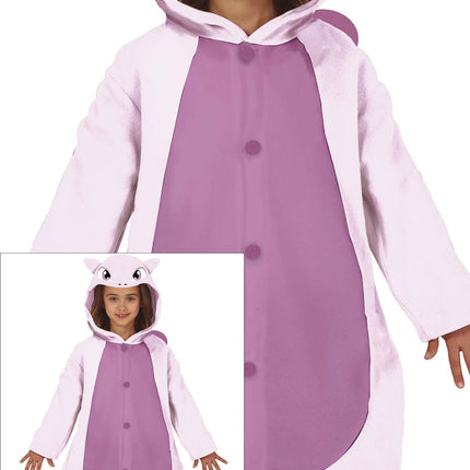 Costume da gatto per bambino viola
