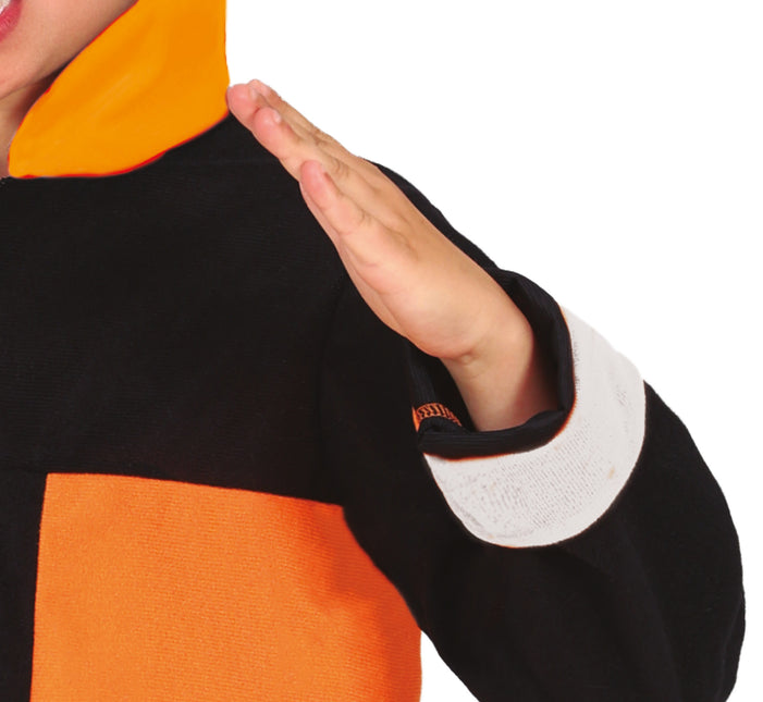 Costume Ninja Ragazzo Arancione Nero