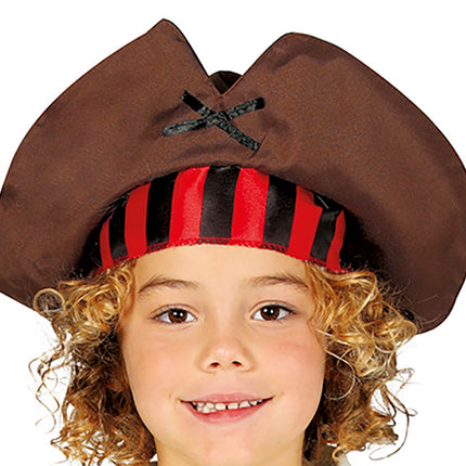 Costume da pirata Brown Boy