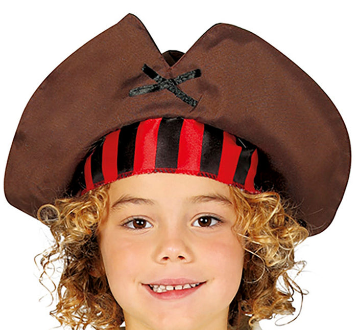 Costume da pirata Brown Boy