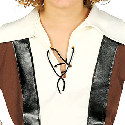 Costume da pirata Brown Boy