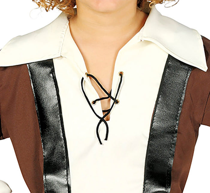 Costume da pirata Brown Boy