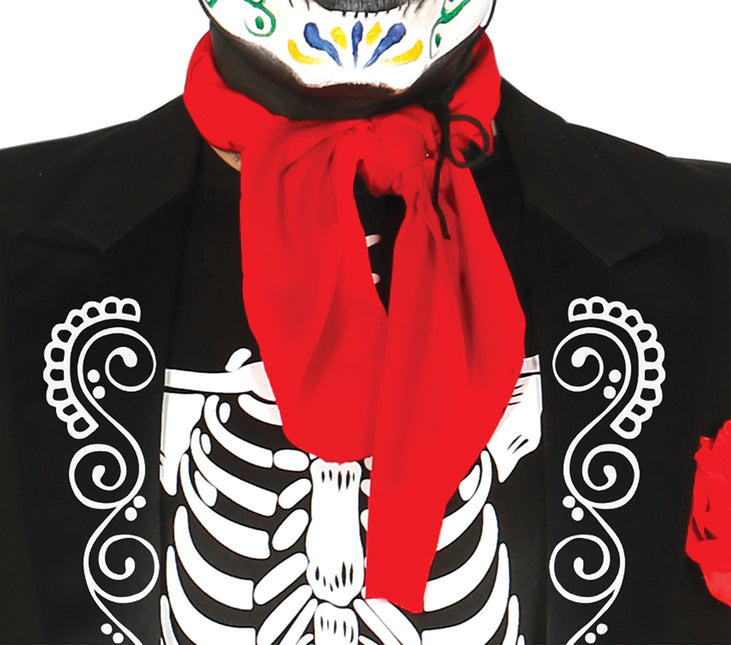 Costume messicano da uomo scheletro