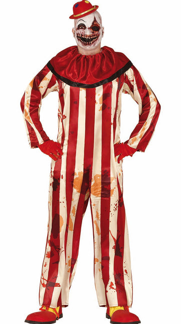 Costume di Halloween da clown assassino per uomo