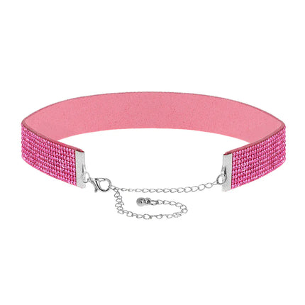 Girocollo Crystal rosa