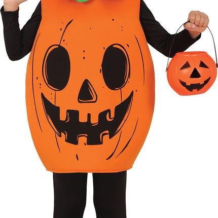 Costume Halloween Bambino Zucca Arancione