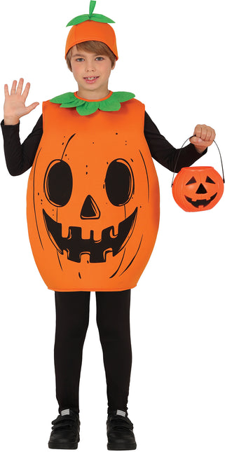 Costume Halloween Bambino Zucca Arancione
