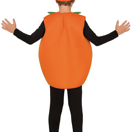 Costume Halloween Bambino Zucca Arancione