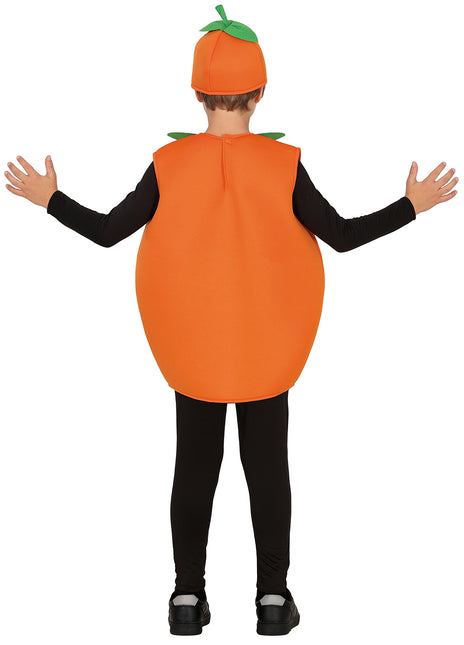 Costume Halloween Bambino Zucca Arancione