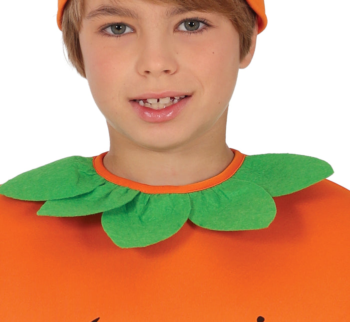 Costume Halloween Bambino Zucca Arancione