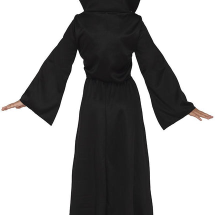 Costume da vampiro di Halloween da ragazza nero