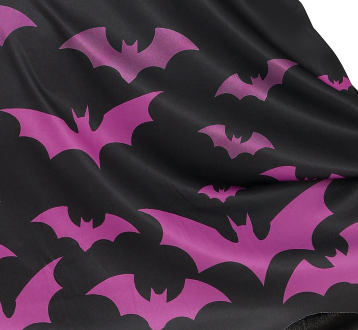 Poncho di Halloween per ragazze pipistrello