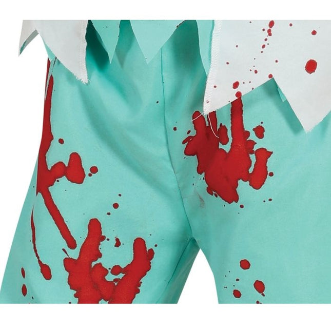 Costume di Halloween da Dottore Bambino Sangue