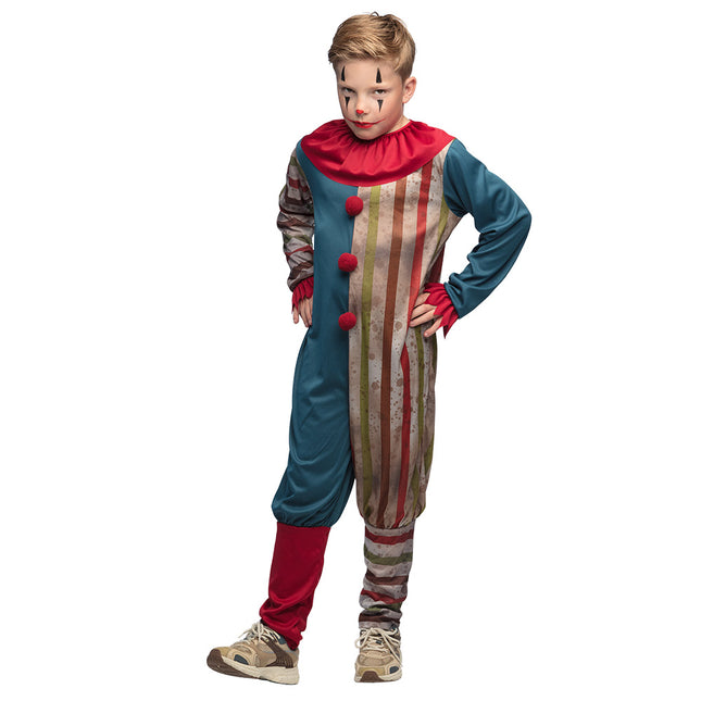 Costume di Halloween da clown per ragazzo
