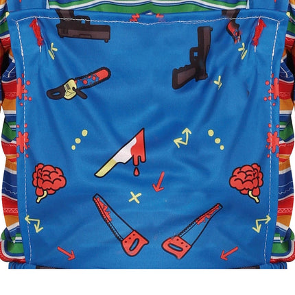 Costume di Halloween da bambola bambino blu
