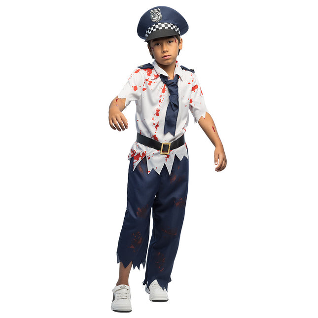 Costume di Halloween da agente di polizia per ragazzo