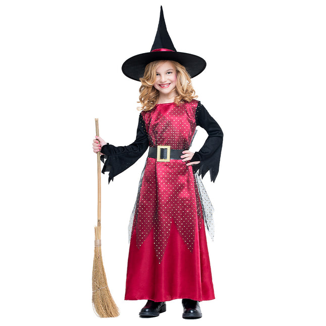 Vestito Halloween Ragazza Strega