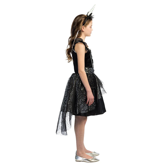 Vestito da unicorno per bambina nera