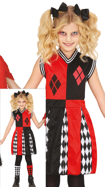 Vestito Halloween Ragazza Cheerleader