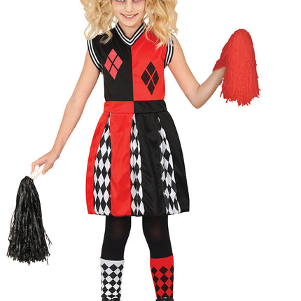 Vestito Halloween Ragazza Cheerleader