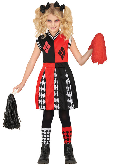 Vestito Halloween Ragazza Cheerleader