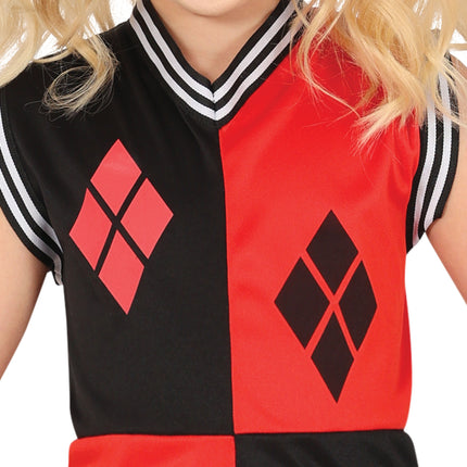 Vestito Halloween Ragazza Cheerleader