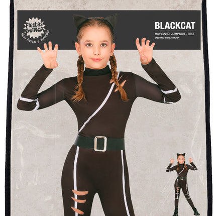 Costume Halloween Ragazza Gatto