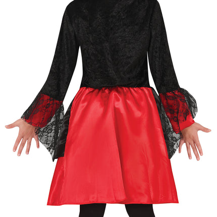 Vestito Halloween Ragazza Vampiro