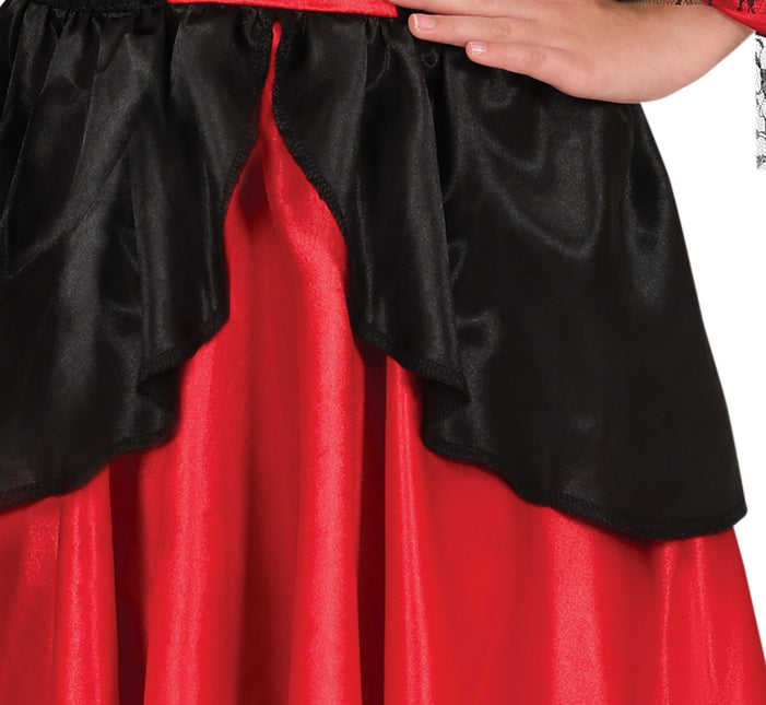 Vestito Halloween Ragazza Vampiro
