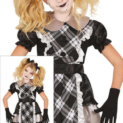 Vestito di Halloween Bambola di porcellana