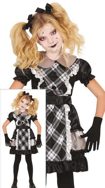 Vestito di Halloween Bambola di porcellana