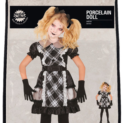 Vestito di Halloween Bambola di porcellana
