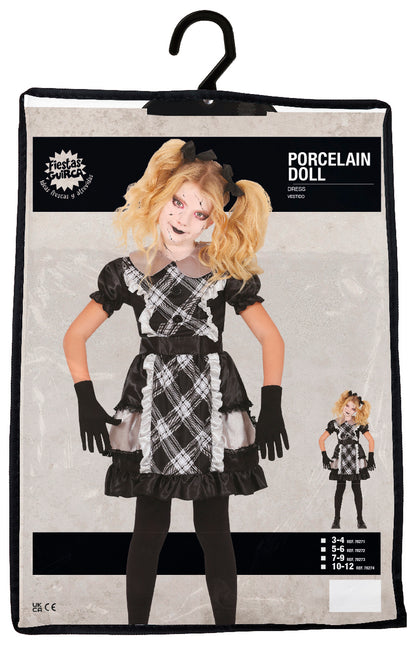 Vestito di Halloween Bambola di porcellana