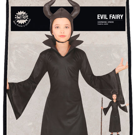 Vestito Halloween Ragazza Fata arrabbiata