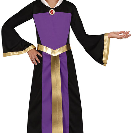 Vestito di Halloween Viola Ragazza Regina