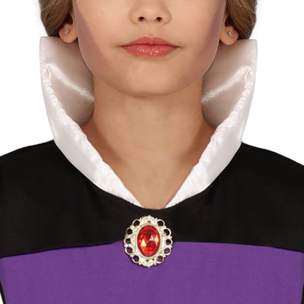 Vestito di Halloween Viola Ragazza Regina