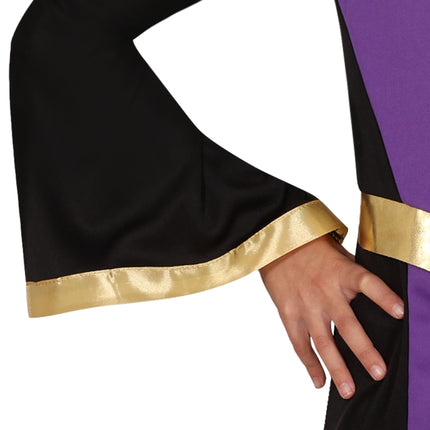 Vestito di Halloween Viola Ragazza Regina