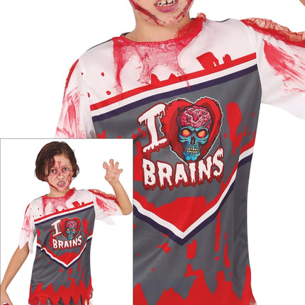 Costume di Halloween da ragazzo da football americano