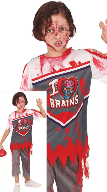 Costume di Halloween da ragazzo da football americano