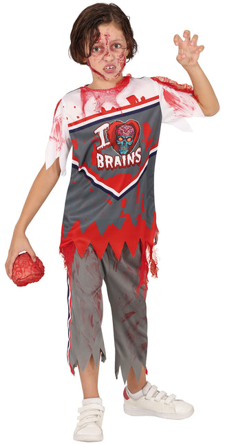 Costume di Halloween da ragazzo da football americano