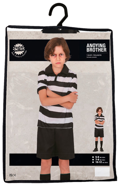 Costume Halloween Ragazzo Fratello Fastidioso