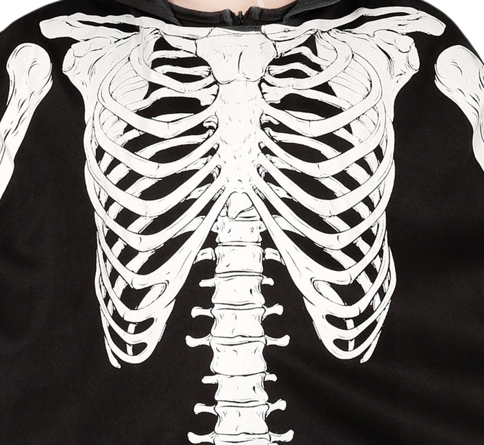 Costume Halloween Bambino Scheletro Poncho